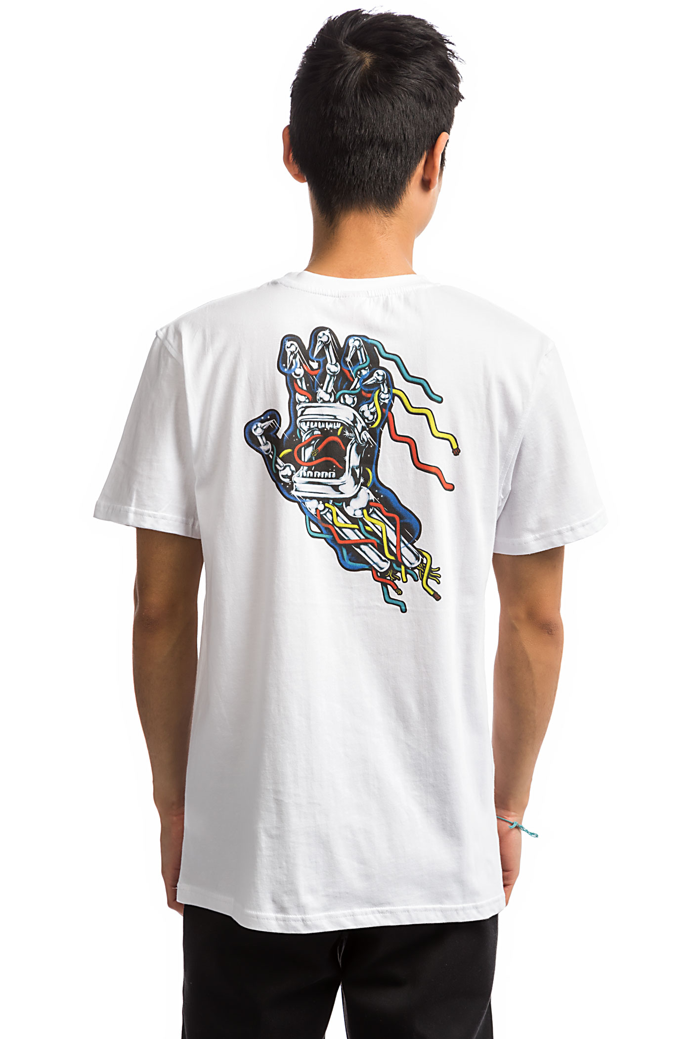 santa cruz衣服,santacruz衣服 santa cruz hand wired t-shirt (white)