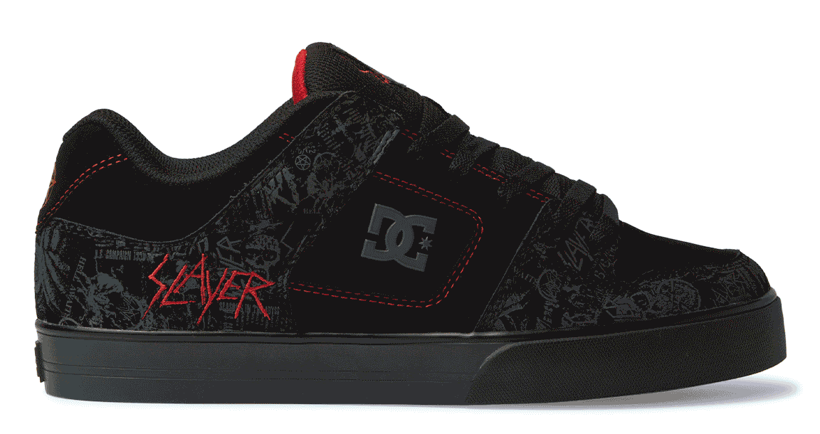 DC x Slayer skate shoes
