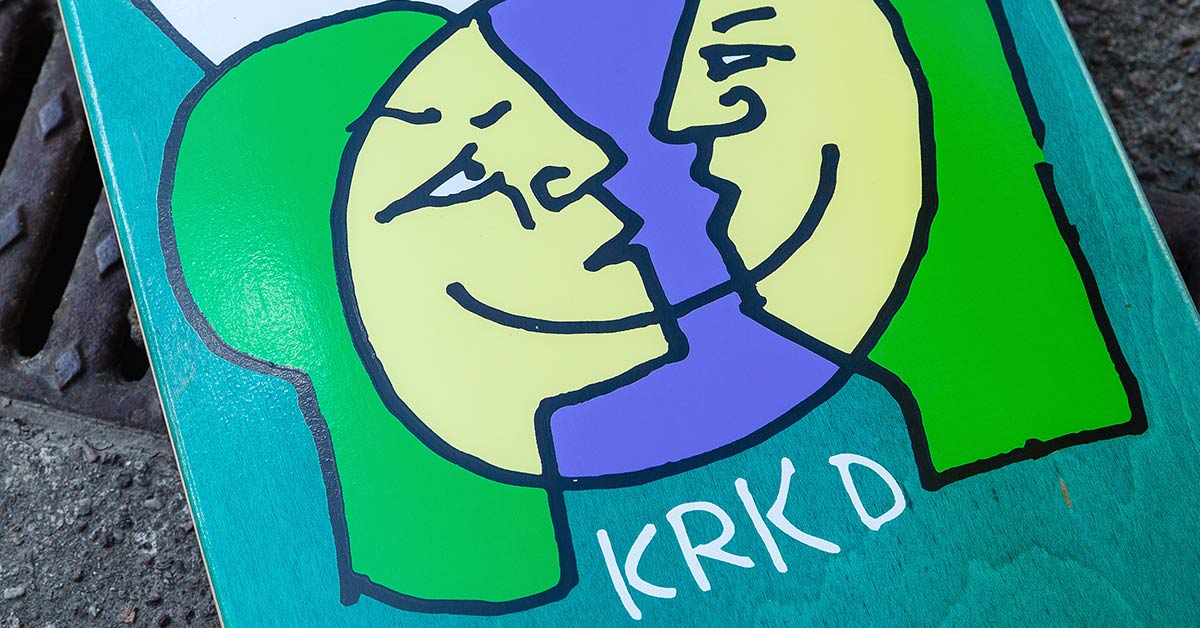 Krooked Skateboard Decks | skatedeluxe skate shop