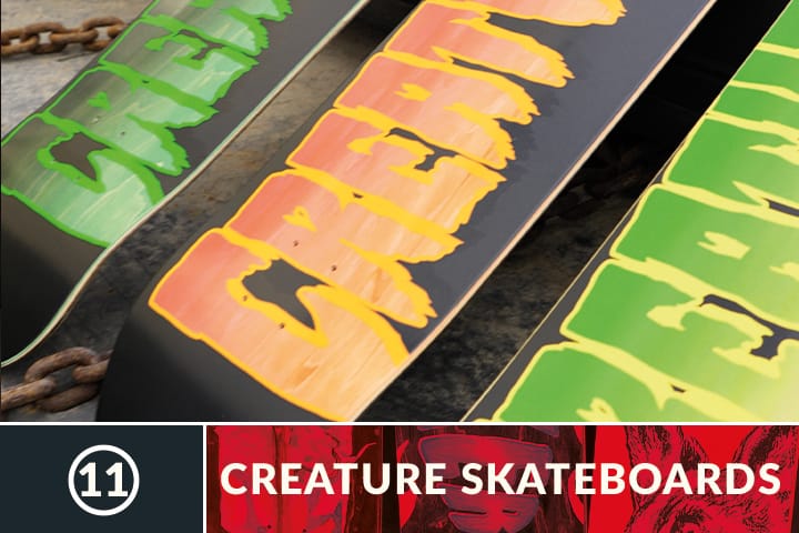 Creature Skateboards Banner