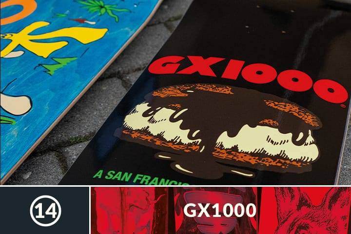 GX1000 Skateboards Banner