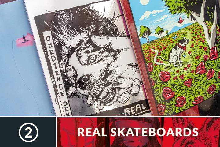 Real Skateboards Banner