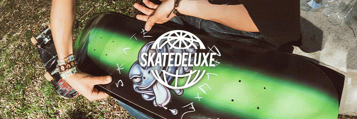 Animierte Gif mit der skatedeluxe Skategood Kollektion von Spring/Summer 2026