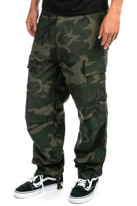 Carhartt WIP Cargo Pant Columbia Pantaloni (camo combat green rinsed)