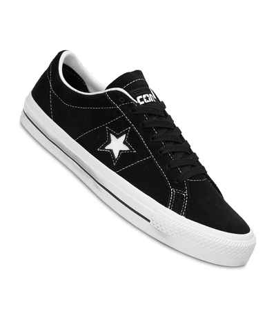 Shop Converse CONS Star Pro Ox Shoes (black white white) online | skatedeluxe