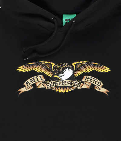 Shop Anti Hero Eagle Hoodie (black) online | skatedeluxe
