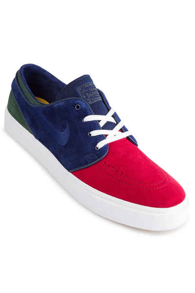 red and blue janoskis