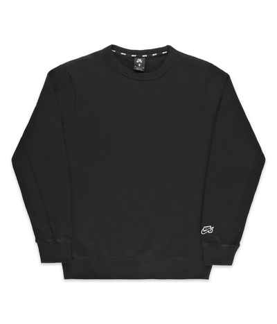 Nike SB Icon Fleece Essential Sweatshirt (black black) buy at skatedeluxe
