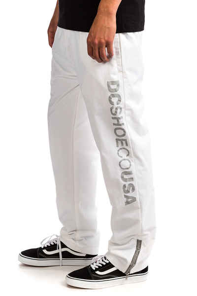 DC Skate Track Pants White