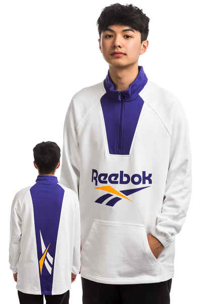 reebok half zip sweatshirt