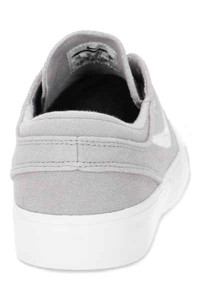 nike sb janoski atmosphere grey & white suede skate shoes