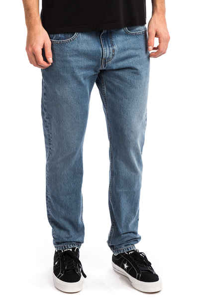 hollister dark blue ripped jeans