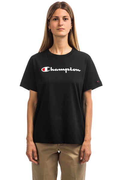 Champion Logo T-Shirt women (black) buy 