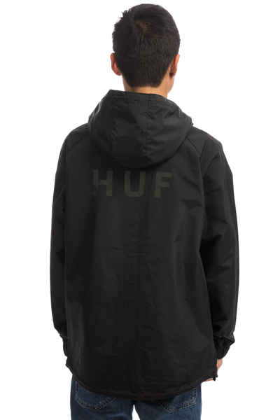 Shop HUF Standard Shell 2 Jacket (black 