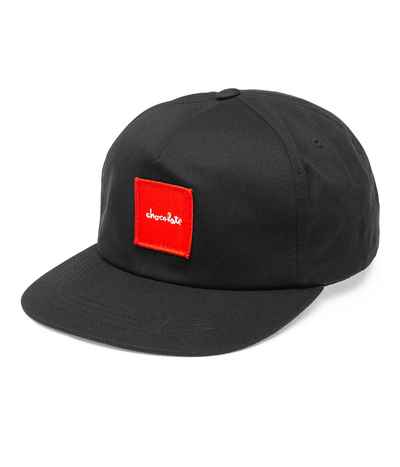 Chocolate Red Square Snapback Cap 