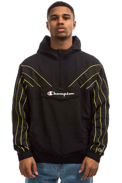 Champion Half Zip Hoodie Jacket (black 