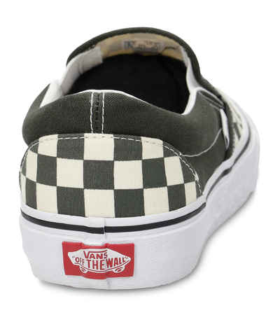 vans checkerboard forest night true white