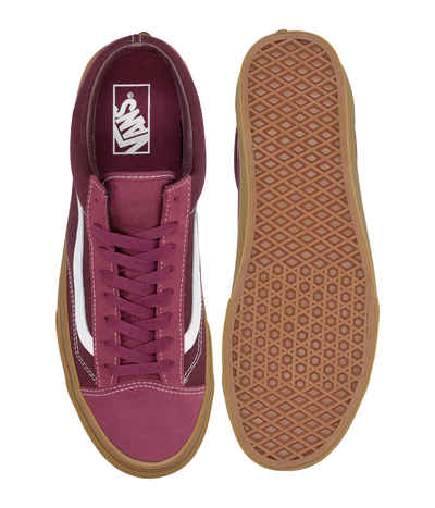 vans style 36 beet red