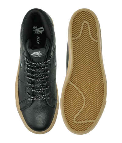 Nike Sb Zoom Blazer Mid Premium Shoes Black White Gum Buy At Skatedeluxe