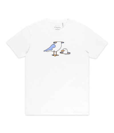 Cleptomanicx T-Shirt Games white