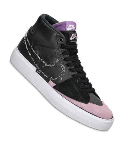 Kakadu patata nosotros Compra online Nike SB Zoom Blazer Mid Edge Zapatilla (black pink rise white  purple neb) | skatedeluxe
