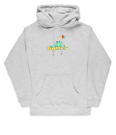 butter goods grey hoodie