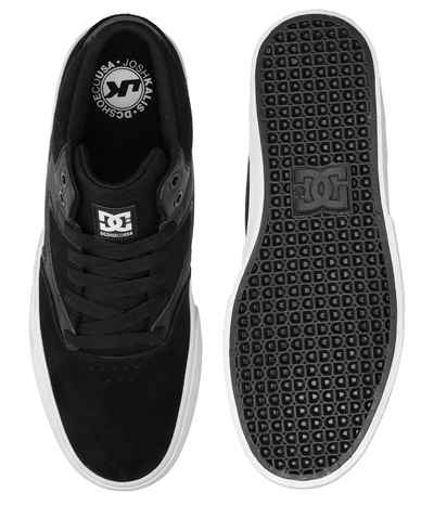 Shop DC Kalis Vulc Mid Shoes (black black white) online | skatedeluxe