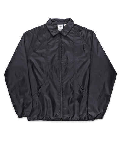 plain black coach jacket