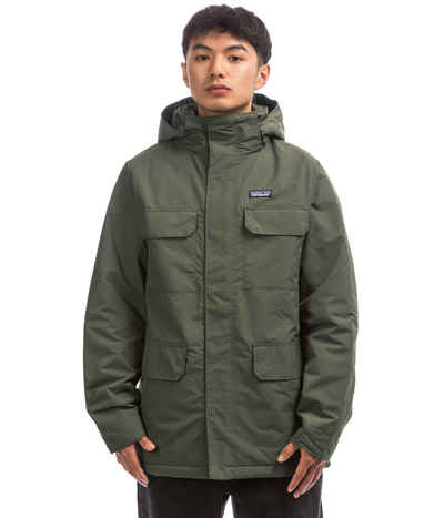 Patagonia men's isthmus parka industrial green hotsell