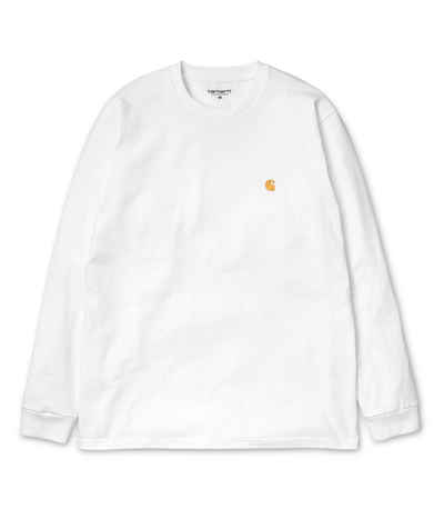 Acheter Carhartt WIP Chase Longues Manches (white gold) online | skatedeluxe