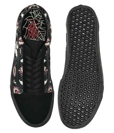 black flower vans