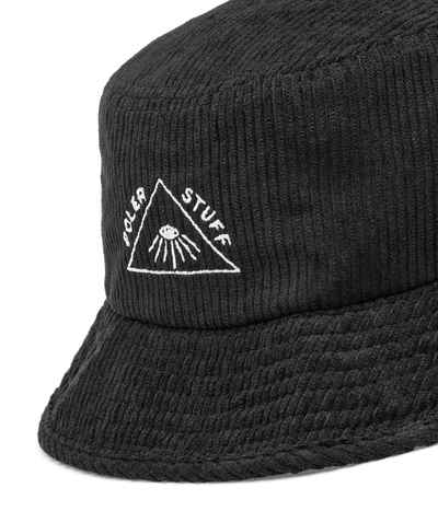 black pyramid bucket hat