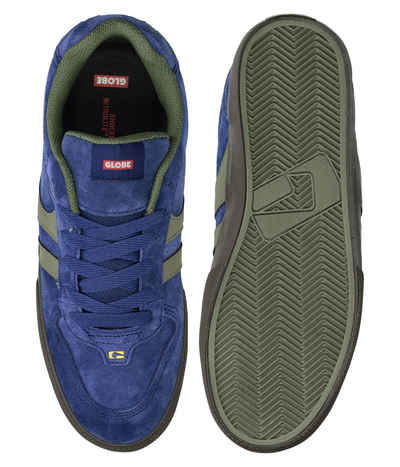 Shop Globe Encore 2 Shoes (navy green gum) online | skatedeluxe