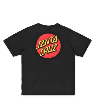 Shop Santa Cruz Classic Dot Chest T-Shirt women (black) online ...