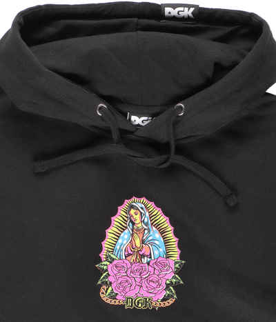 Shop DGK Day-Glo Hoodie (black) online 