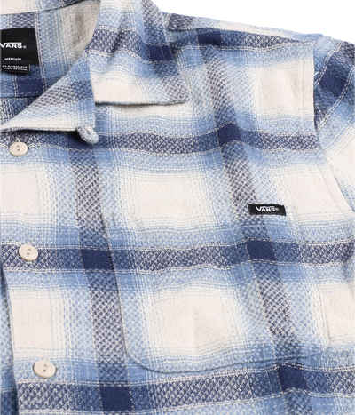 Vans hot sale blue flannel