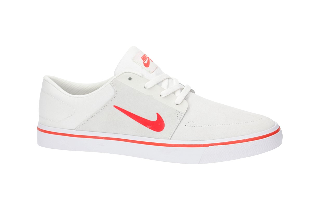 Nike SB Portmore Scarpa (summit white max orange white)