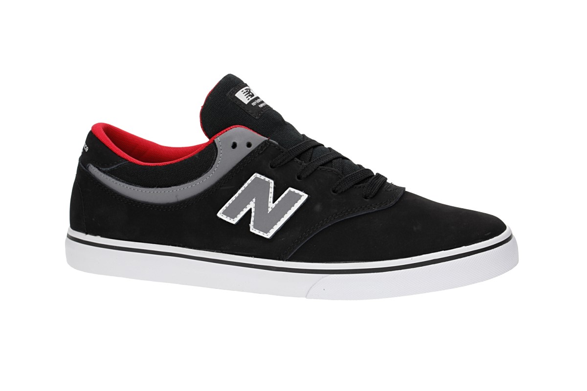 New Balance Numeric 254 Shoes (black grey red)