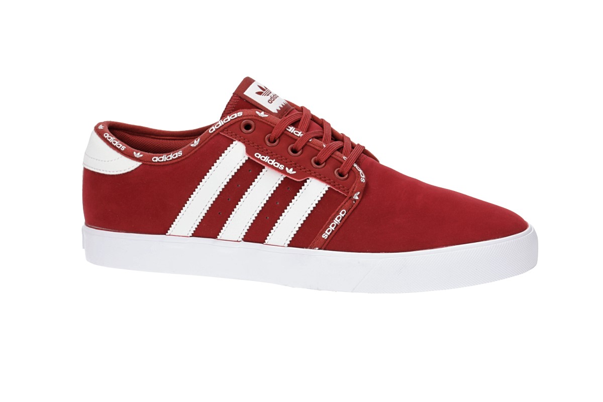 adidas Seeley Shoes (mystery red white white)