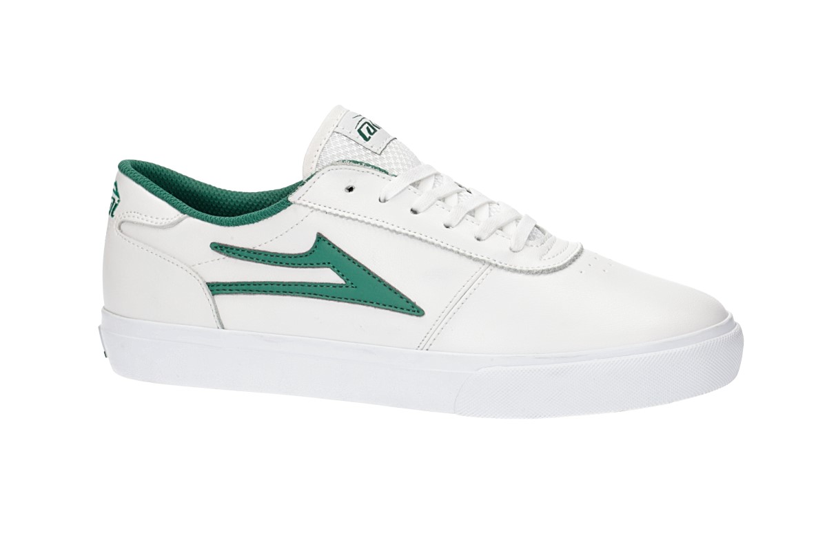 Lakai Manchester Leather Chaussure (white green)