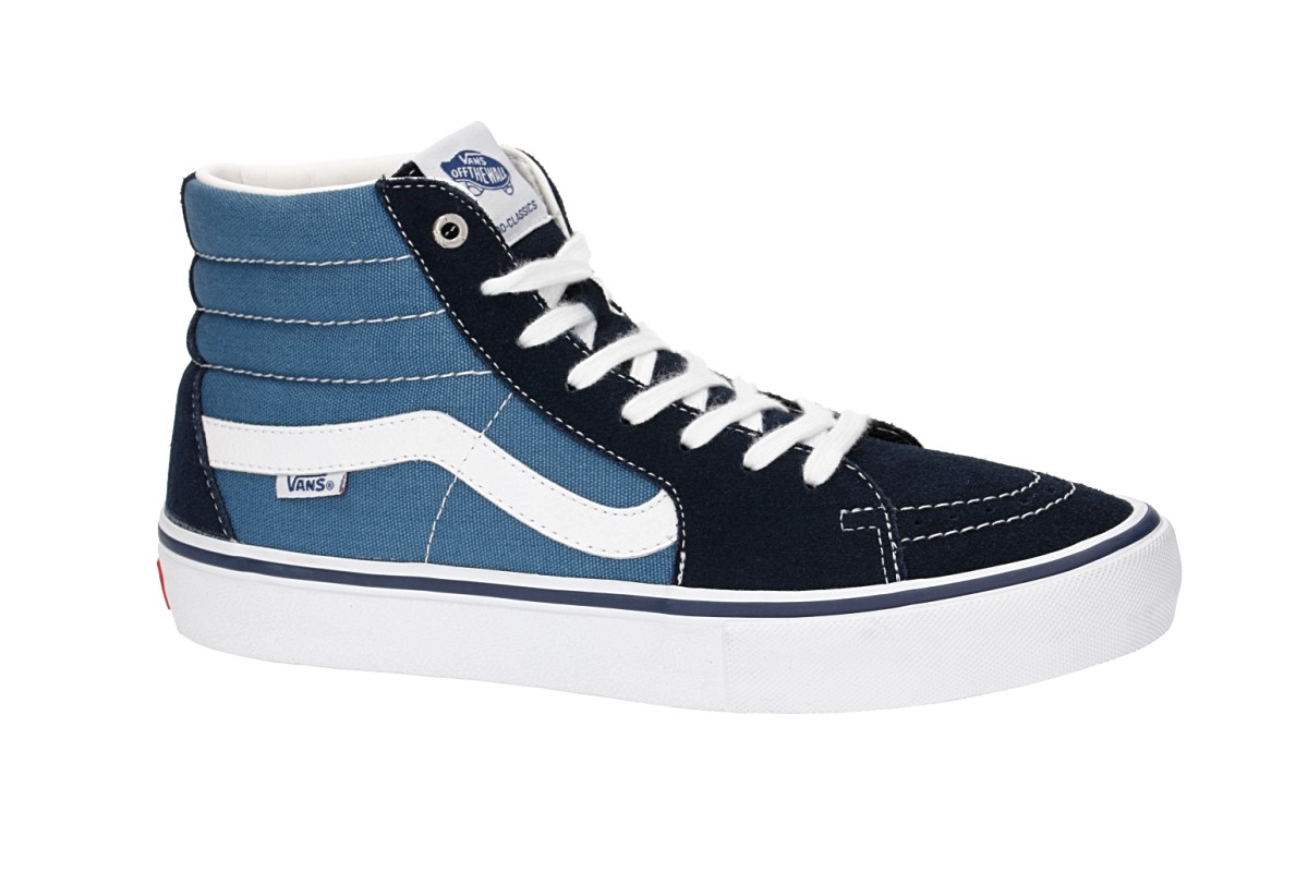 van sk8 hi navy