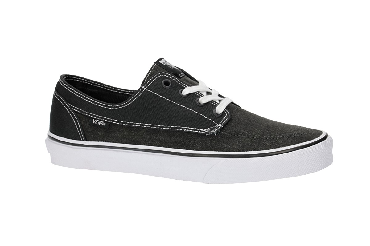 Vans Brigata Canvas Shoes (pirate black white)