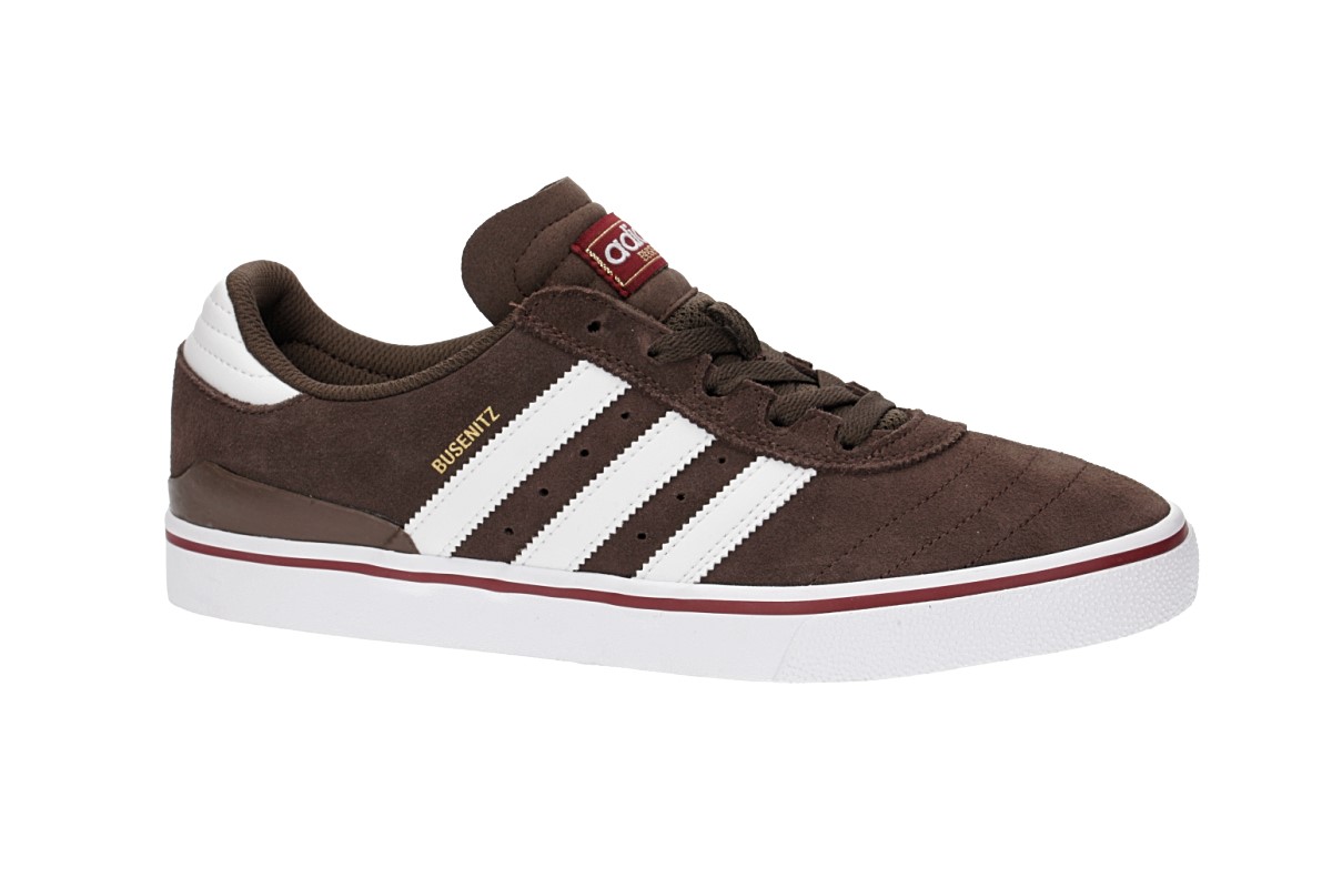 adidas Skateboarding Busenitz Vulc ADV Zapatilla (brown white burgundy)