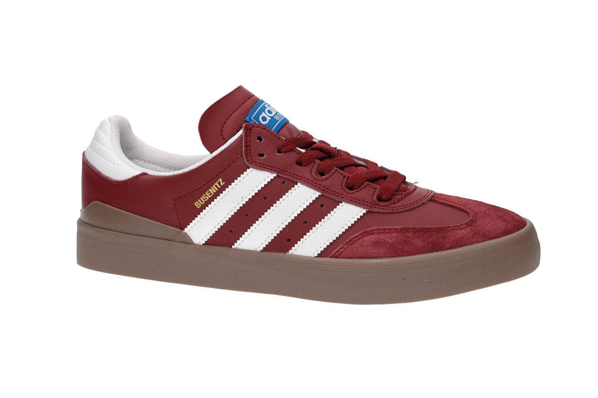 adidas Skateboarding Busenitz Vulc RX Zapatilla (burgundy white gum)