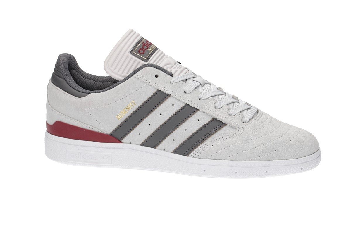 adidas Skateboarding Busenitz Schuh (grey one custom burgundy)