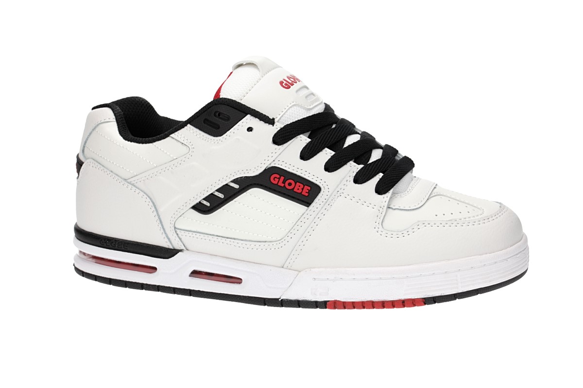 Globe Fury Schoen (white black red)