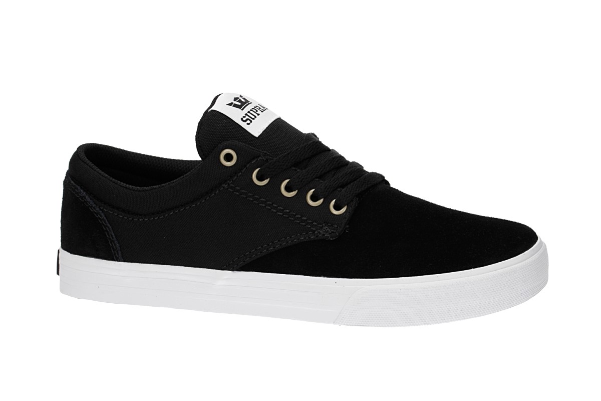 Supra Chino Shoes (black white white)