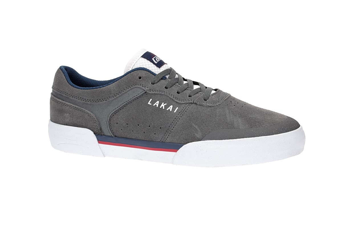 Lakai Staple Suede Schuh (grey)