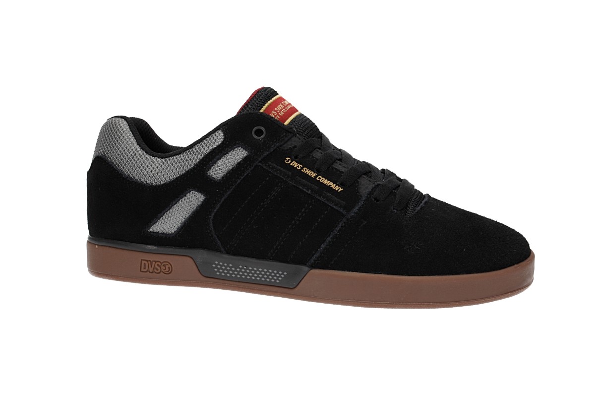 DVS Getz Suede Shoes (black gum)