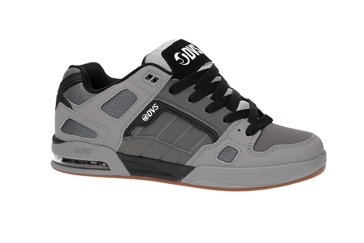 DVS Drone Leather Shoes (charcoal grey)